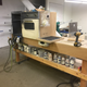 Nonis’ “hot work” station, getting ready to make a defroster duct.